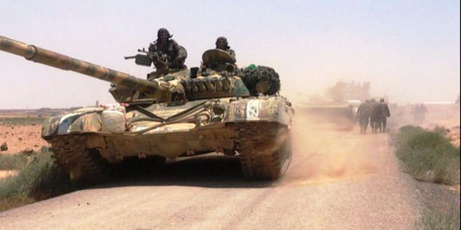 Army advances in Sweida, destroys munitions depot in Hama Army advances in Sweida, destroys munitions depot in Hama