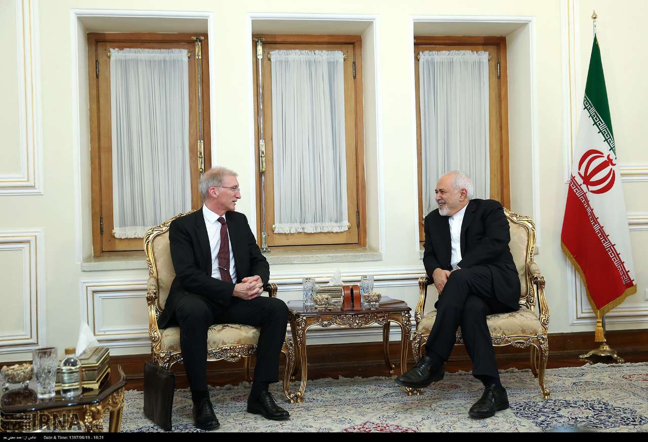 Iran FM receives New Zealand deputy FM Iran FM receives New Zealand deputy FM