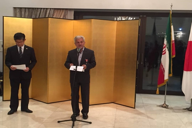 Professor of Sharif Univ. receives Japan's 'Shining Sun' medal Professor of Sharif Univ. receives Japan's 'Shining Sun' medal