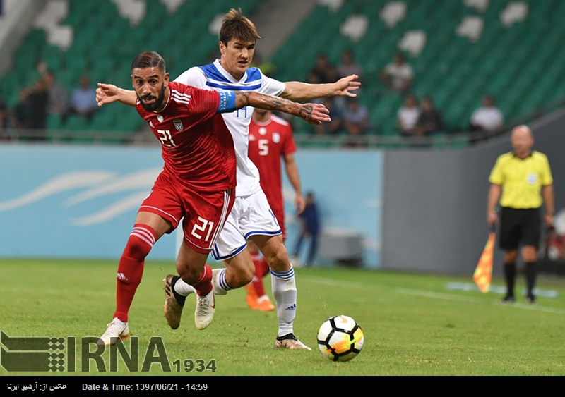 İran Milli Futbol takımı Dünya Kupası sonrası ilk zaferini kazandı İran Milli Futbol takımı Dünya Kupası sonrası ilk zaferini kazandı