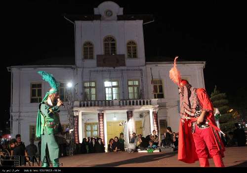 Artistas del Taziye interpretan el histórico evento shií en Guilán