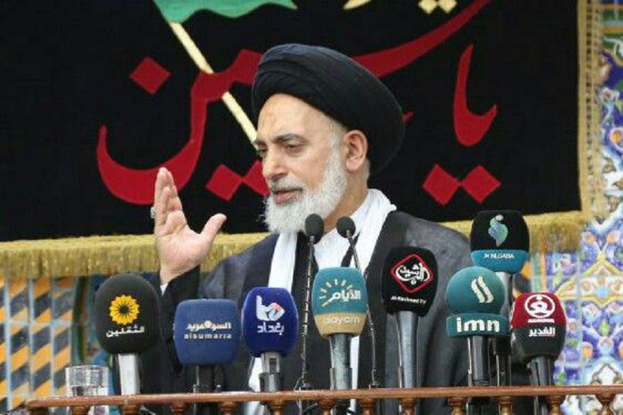 امام جمعة النجف الاشرف يحذر من الايادي الشيطانية التي تريد الايقاع بين الشعبين العراقي والايراني امام جمعة النجف الاشرف يحذر من الايادي الشيطانية التي تريد الايقاع بين الشعبين العراقي والايراني