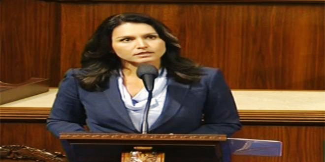 Congresswoman slams US support for terrorists in Syria Congresswoman slams US support for terrorists in Syria