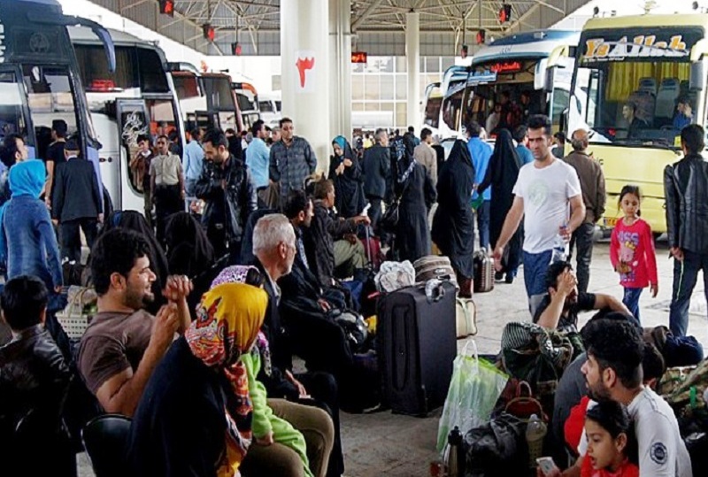 انتقال مسافر به شیراز متوقف شود
