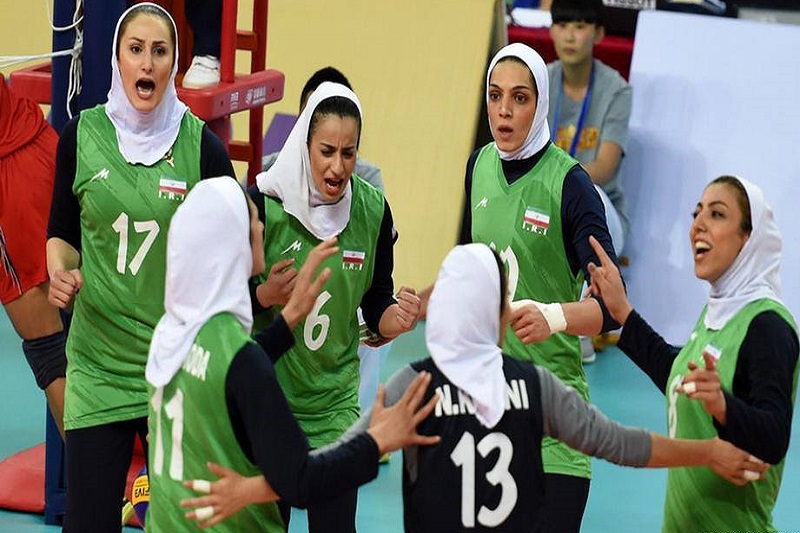 المنتخب النسوي الإيراني للكرة الطائرة يفوز علي الفلبين المنتخب النسوي الإيراني للكرة الطائرة يفوز علي الفلبين