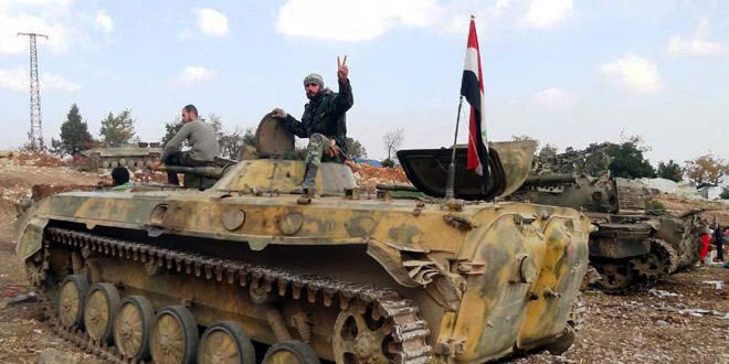 Heavy losses inflicted on terrorists in Hama, Idleb Heavy losses inflicted on terrorists in Hama, Idleb