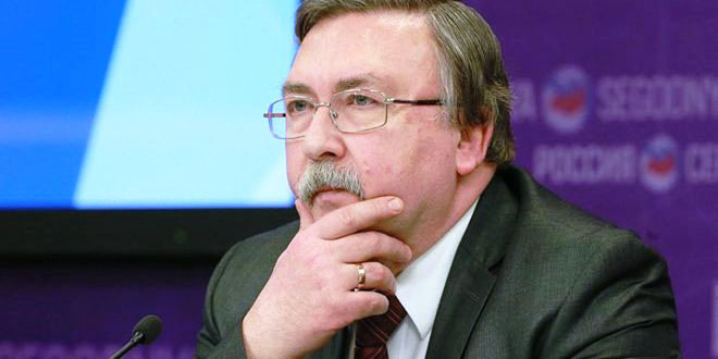 Ulyanov: IAEA report on Syria has no evidence Ulyanov: IAEA report on Syria has no evidence