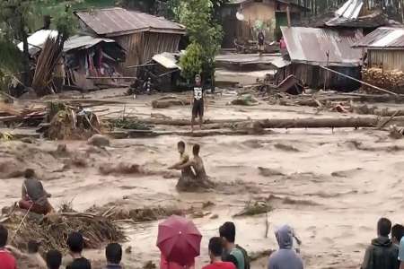 فیلیپین طوفان زده؛ 100 كشته و مفقود