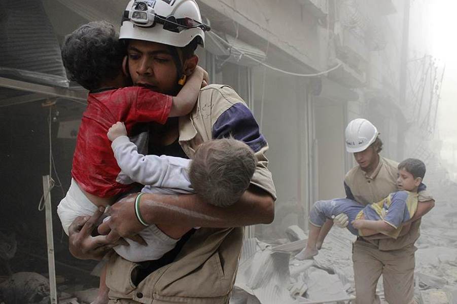 Russia: White Helmets planning for fake chemical attacks in Idlib Russia: White Helmets planning for fake chemical attacks in Idlib
