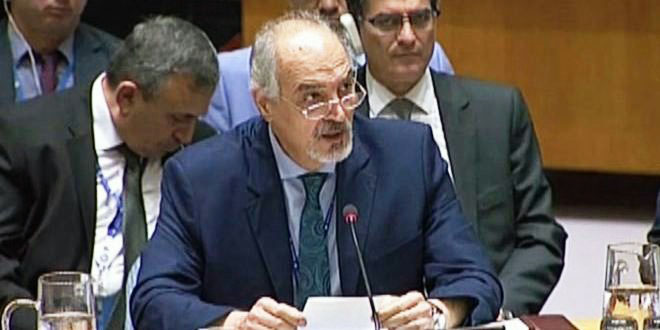 Envoy:Israeli aggression on Syria aims to support terrorists Envoy:Israeli aggression on Syria aims to support terrorists