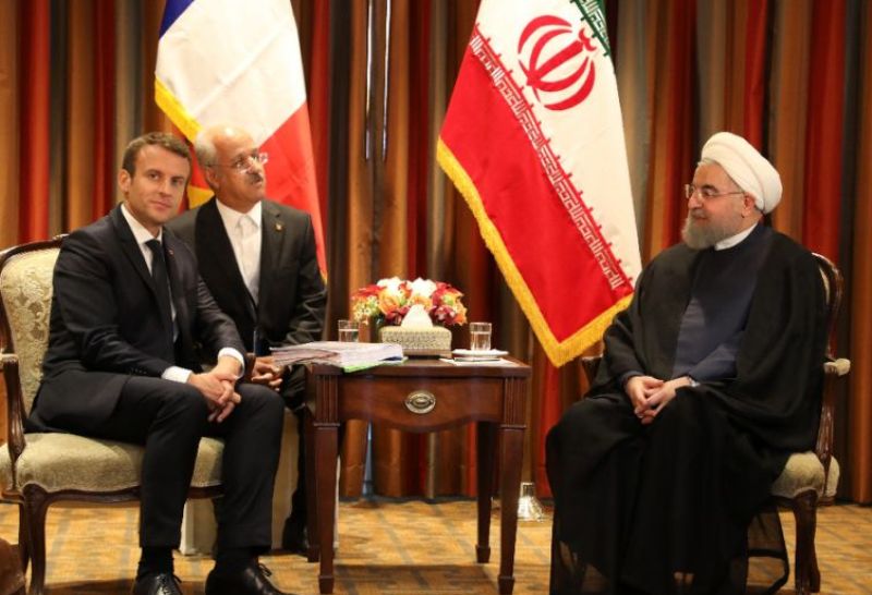 Emmanuel Macron rencontrera le président Rohani en marge de l'AG de l'ONU Emmanuel Macron rencontrera le président Rohani en marge de l'AG de l'ONU