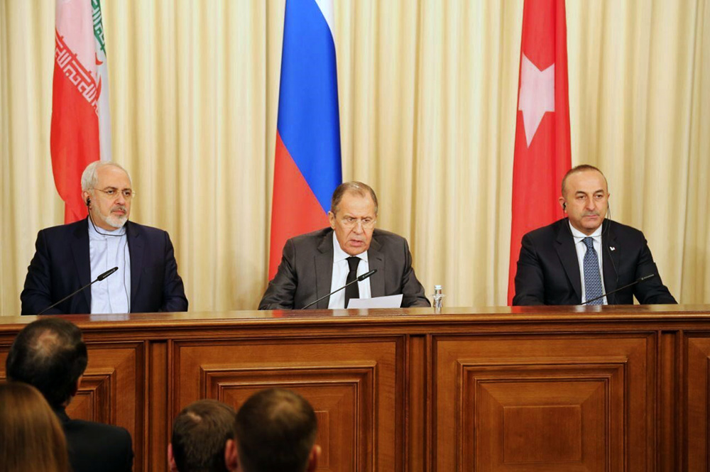 Iran, Turkey, Russia FMs to meet in New York Iran, Turkey, Russia FMs to meet in New York
