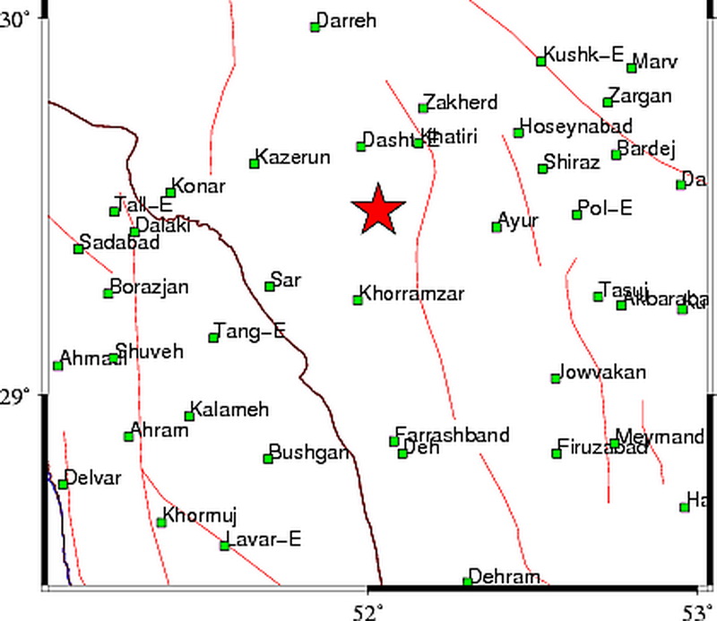 Quake jolts south-central Iran Quake jolts south-central Iran