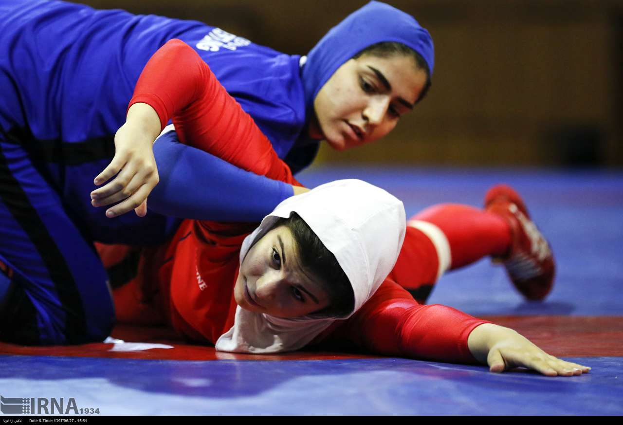 Iran female wrestling team wins Lebanon Tournament Iran female wrestling team wins Lebanon Tournament