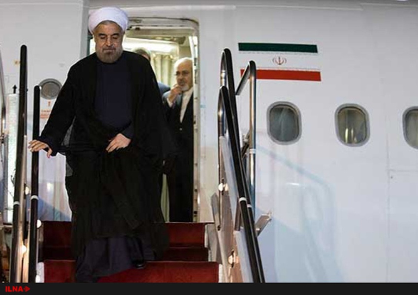 Rouhani in New York to attend General Assembly meeting Rouhani in New York to attend General Assembly meeting