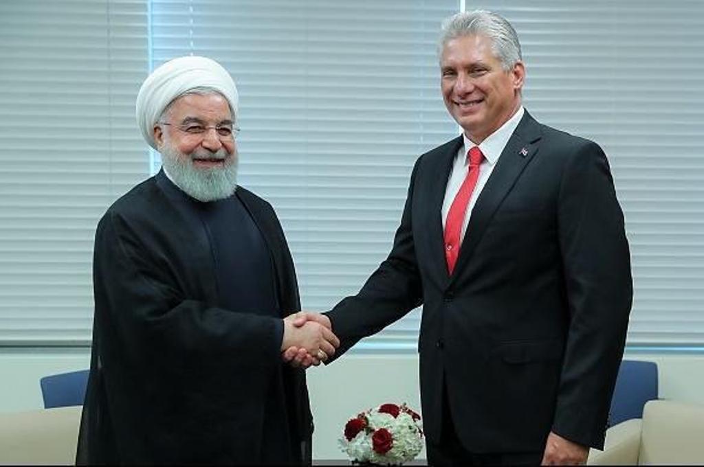 Iran, Cuban presidents meet in New York Iran, Cuban presidents meet in New York