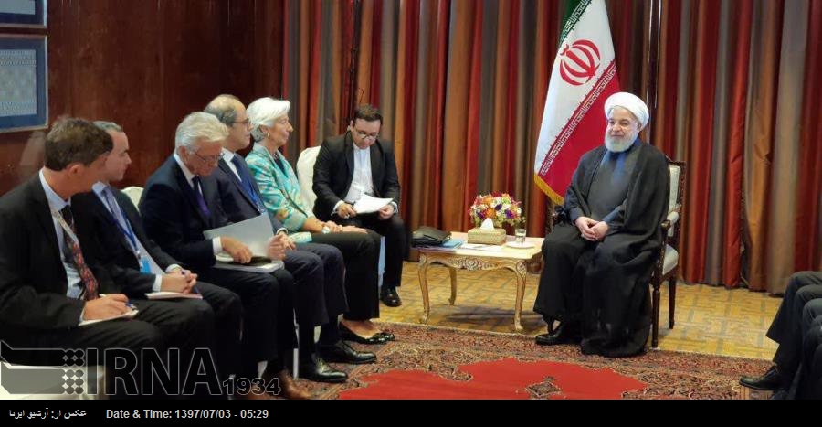 Ruhani: İran, IMF ile ilişkilerini geliştirmek istiyor Ruhani: İran, IMF ile ilişkilerini geliştirmek istiyor