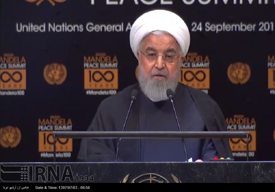 Ruhani: Şiddet ve ırkçılığın dermanı diyalogdur Ruhani: Şiddet ve ırkçılığın dermanı diyalogdur