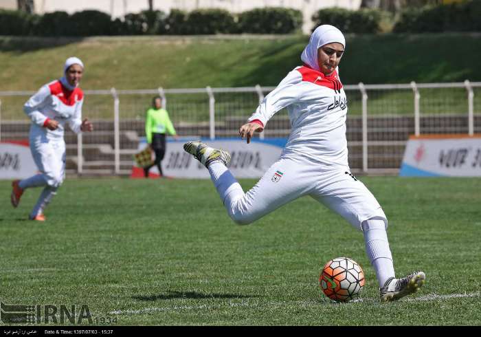 IRNA English - Iran U-19 Women Beat Jordan National Football Team 3-1