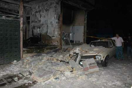 انفجار و آتش سوزي منزل قديمي در تهران يك مصدوم داشت