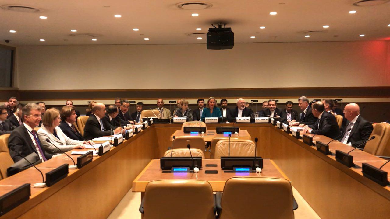 Iran, P4+1 hold ministerial meeting in New York Iran, P4+1 hold ministerial meeting in New York