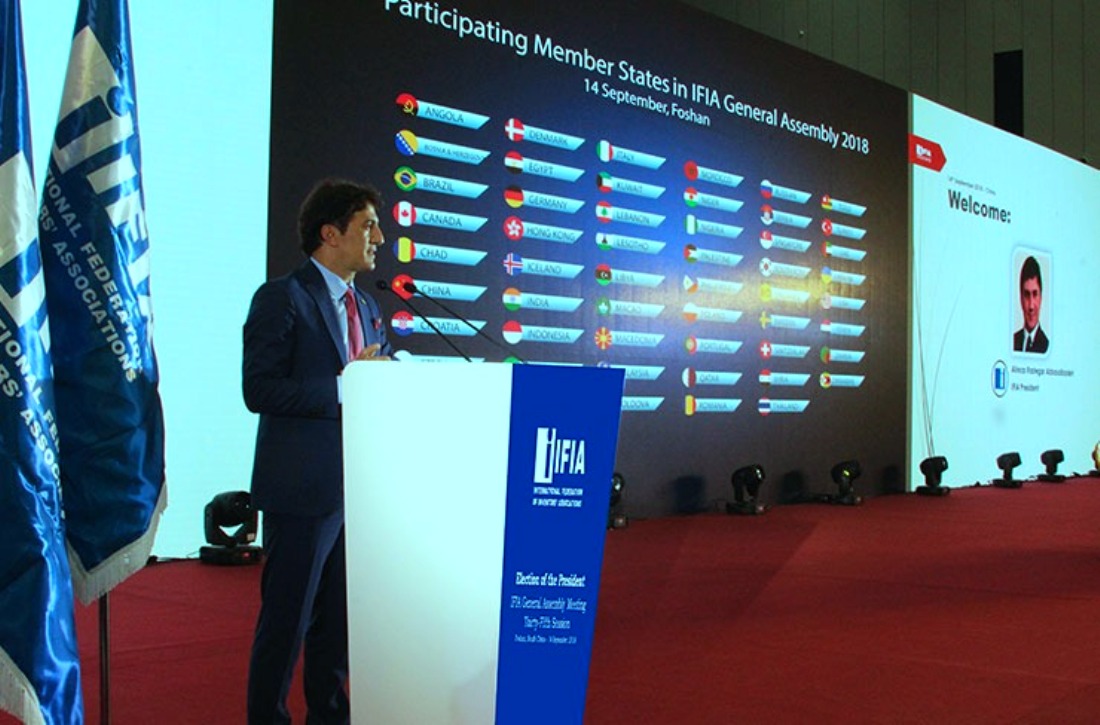 Rastegar elected as IFIA president