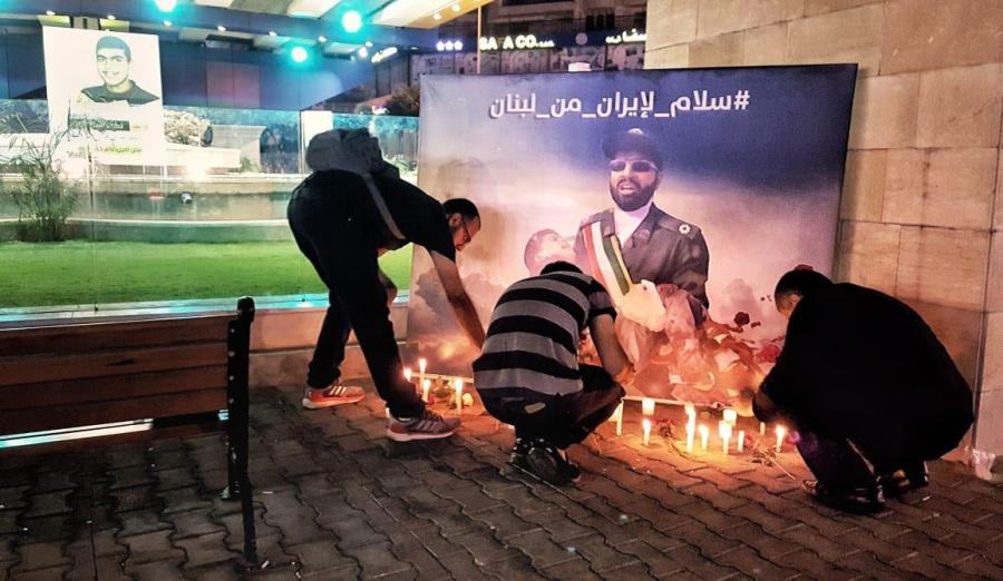 Lebanese hold vigil in memory of Ahvaz terror attack victims Lebanese hold vigil in memory of Ahvaz terror attack victims