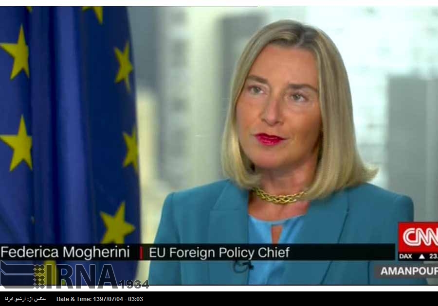Mogherini: Avrupa, İran ile ticareti garantilemek istiyor Mogherini: Avrupa, İran ile ticareti garantilemek istiyor