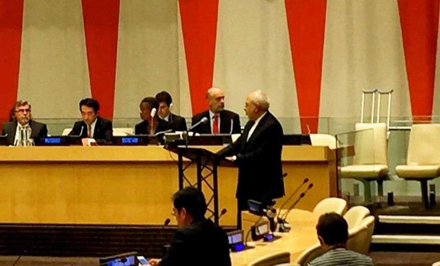 Zarif calls for stoppage of new nuclear arsenal race Zarif calls for stoppage of new nuclear arsenal race