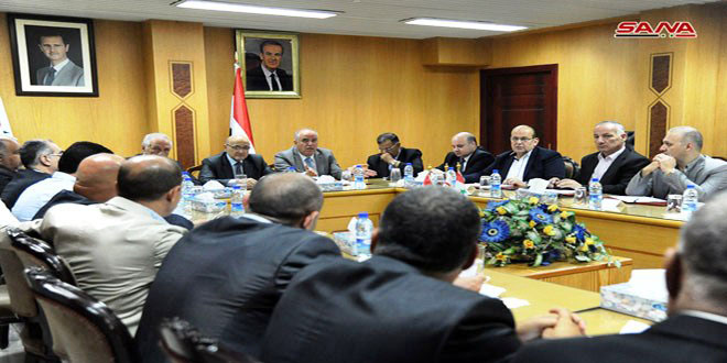 Syria, Lebanon discuss developing economic cooperation Syria, Lebanon discuss developing economic cooperation