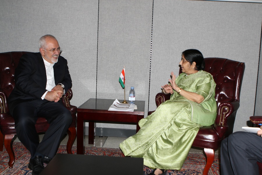 Iran, India FMs meet in New York Iran, India FMs meet in New York