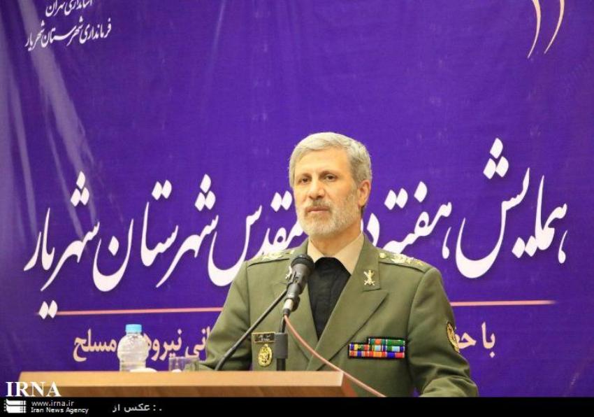 Defense Minister: US seeks to cripple Iran's revolution Defense Minister: US seeks to cripple Iran's revolution