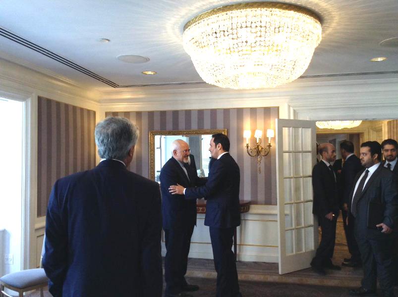 Zarif confers with Qatari counterpart Zarif confers with Qatari counterpart