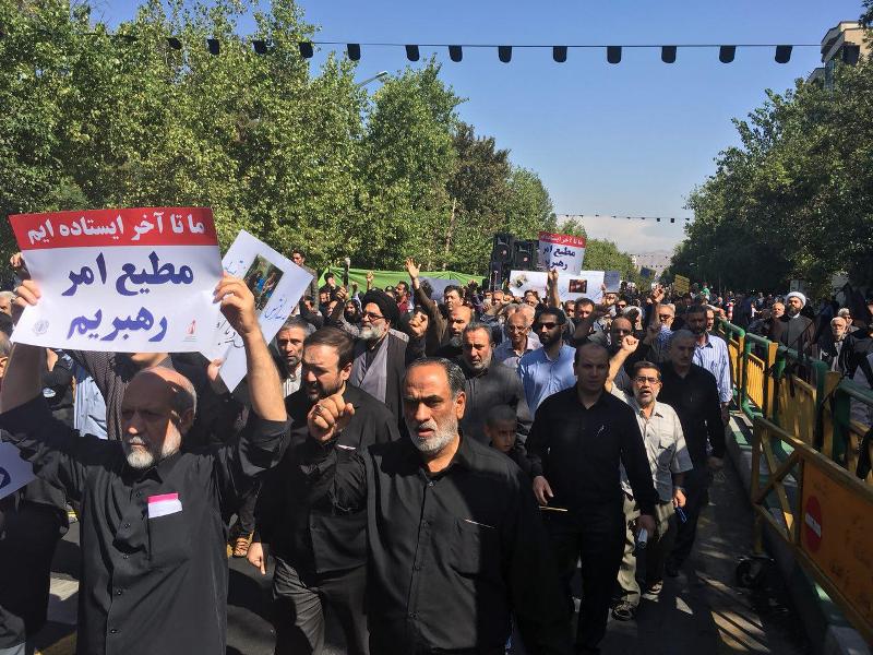 Tehran worshipers rally to slam Ahvaz attack Tehran worshipers rally to slam Ahvaz attack