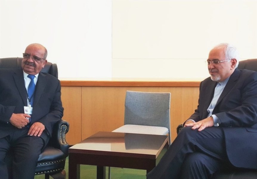 Zarif confers with Algerian counterpart Zarif confers with Algerian counterpart