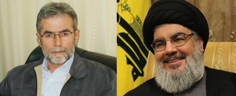 السيد نصرالله يهنئ زياد نخالة بانتخابه أمينا عاما لحركة الجهاد الاسلامي السيد نصرالله يهنئ زياد نخالة بانتخابه أمينا عاما لحركة الجهاد الاسلامي