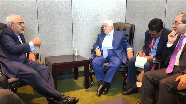 Iran, Syria FMs discus Astana peace process Iran, Syria FMs discus Astana peace process