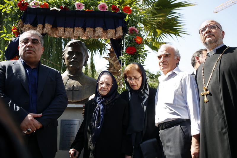 Statue of Armenian martyr unveiled in Iranian capital Statue of Armenian martyr unveiled in Iranian capital