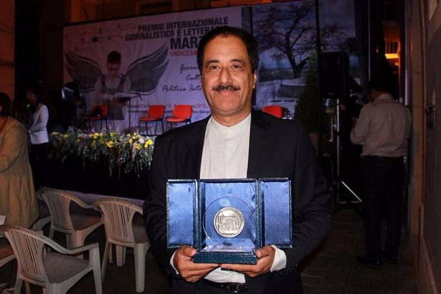 Iranian correspondent awarded Italy’s Marzani Prize Iranian correspondent awarded Italy’s Marzani Prize