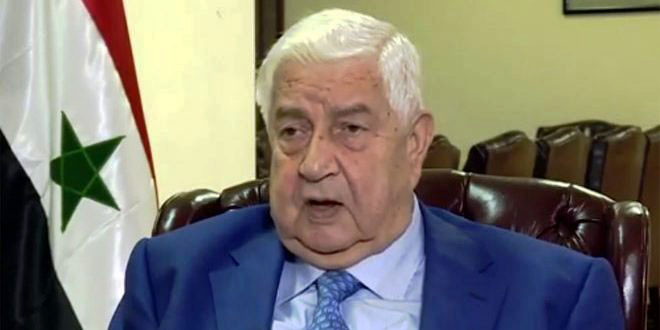 Al-Moallem: US presence in Syria illegal and must leave Al-Moallem: US presence in Syria illegal and must leave