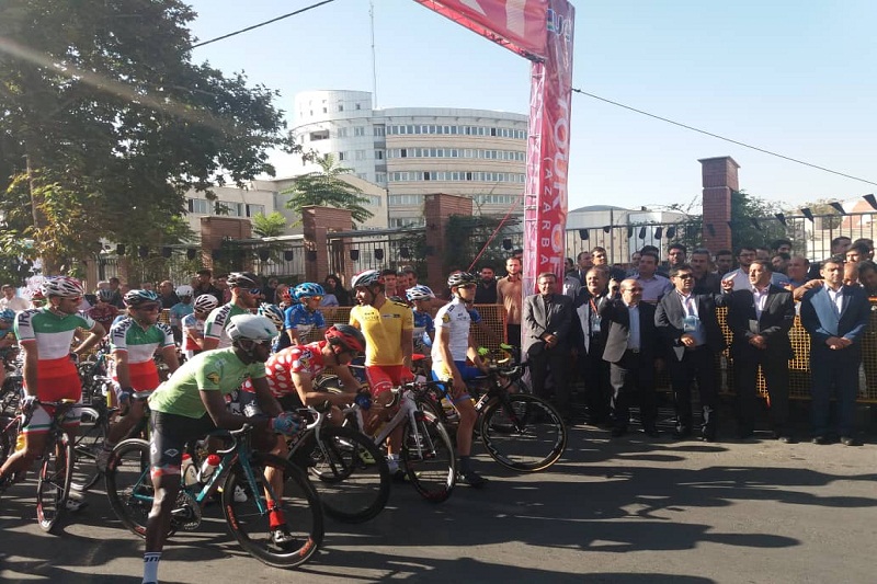 مرحله دوم تور بين المللي دوچرخه سواري آذربايجان آغاز شد