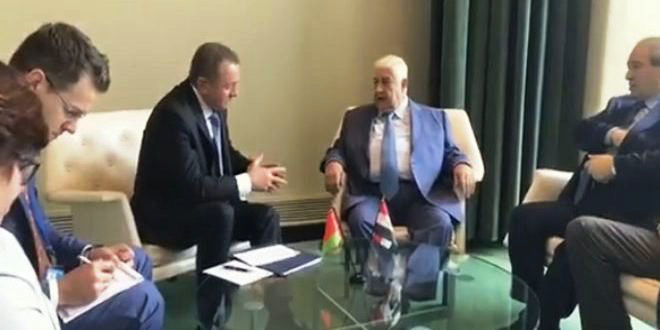 Syrian FM underlines importance of country's sovereignty Syrian FM underlines importance of country's sovereignty