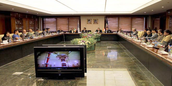 Iran-Syria talks on developing electricity system in Syria Iran-Syria talks on developing electricity system in Syria