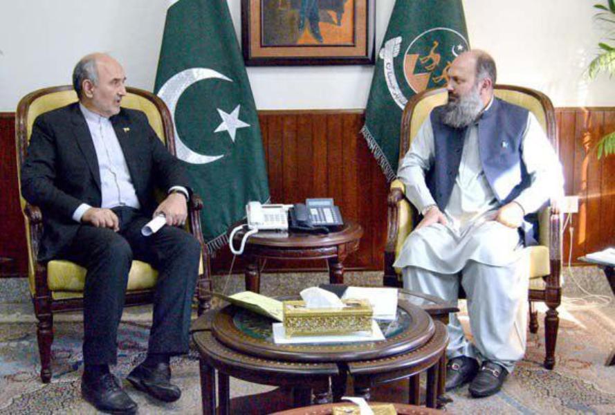 Pak CM, Iran envoy discusses bilateral trade ties Pak CM, Iran envoy discusses bilateral trade ties