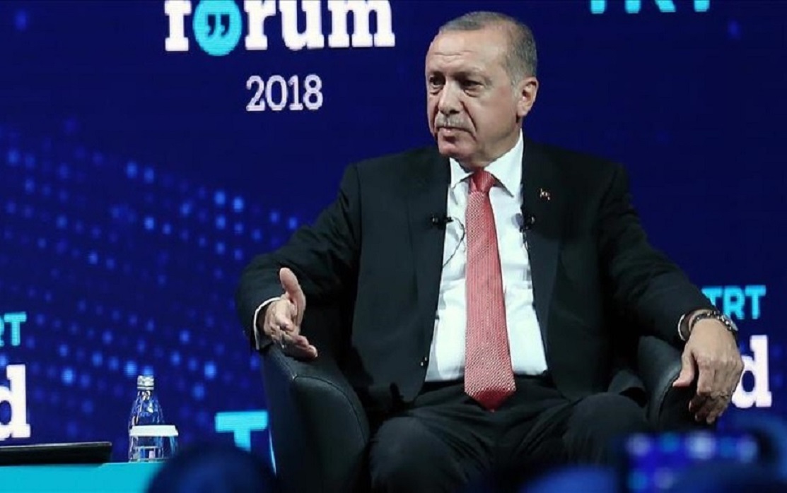 اردوغان: آمريكا 19هزار كاميون سلاح به سوريه ارسال كرده است