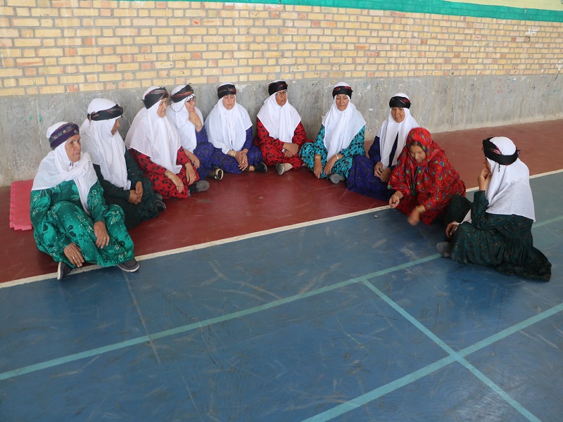 مسابقات مادربزرگ ها در خوسف برگزار شد