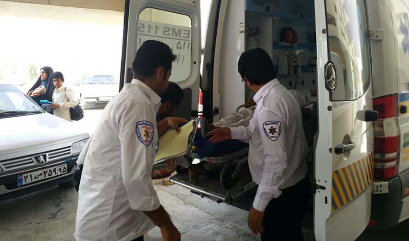 Attack on ambulance in SE Iran injures 2 Attack on ambulance in SE Iran injures 2