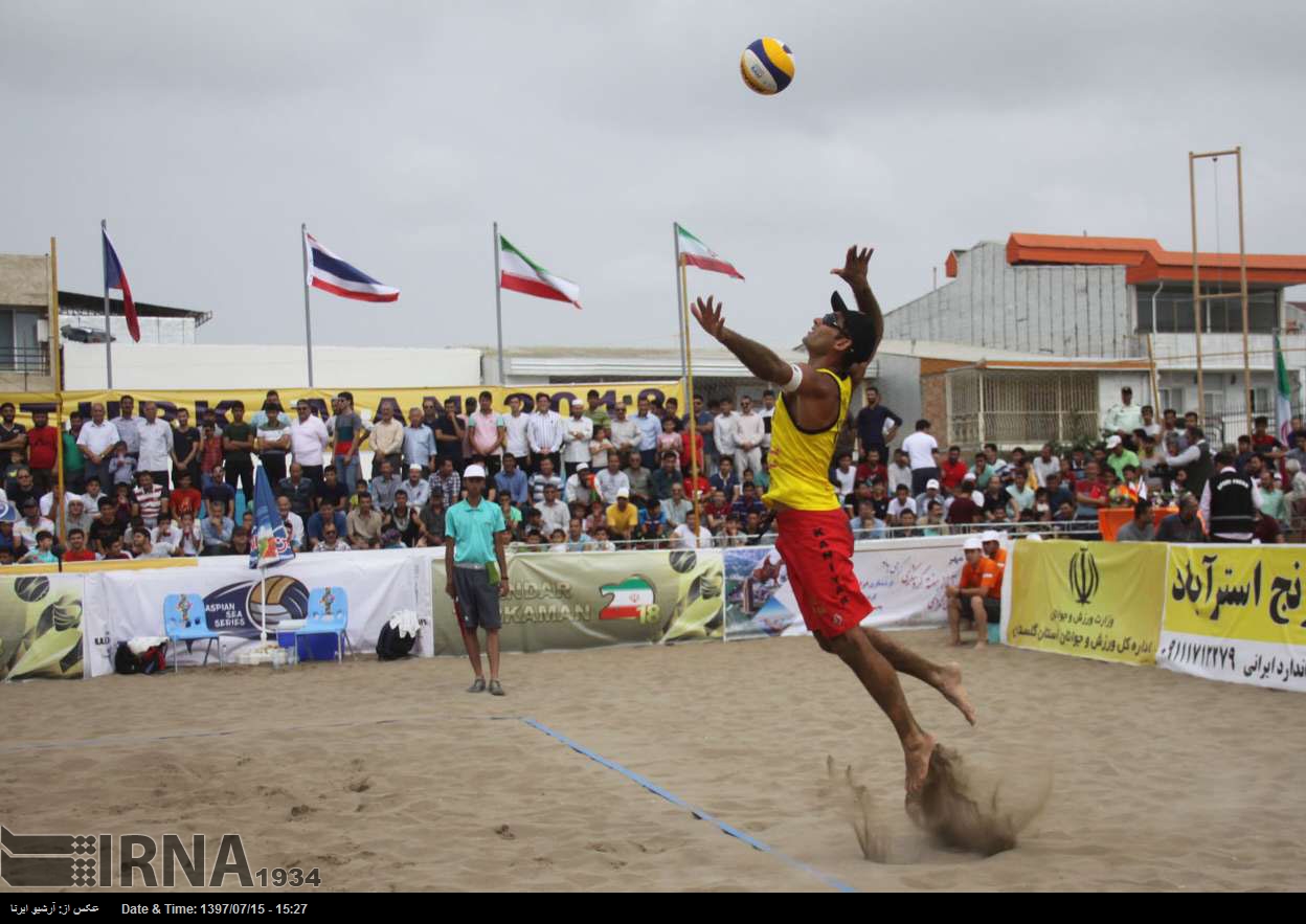 IRNA English - FIVB Beach Volleyball World Tour in Iranian bandar