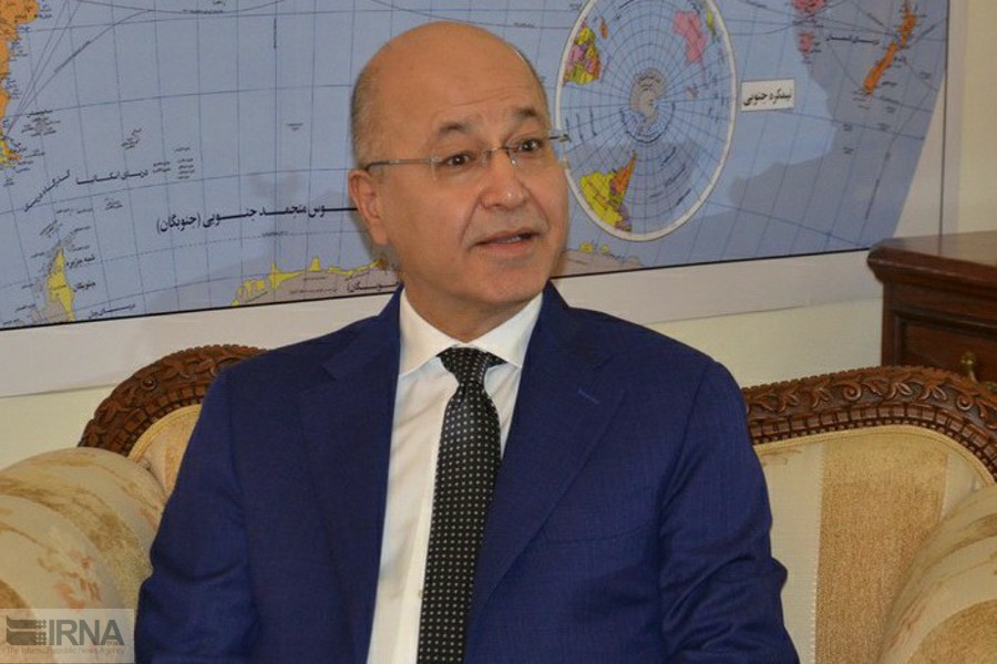 Anti-Iran remarks attributed to Iraqi president fake Anti-Iran remarks attributed to Iraqi president fake