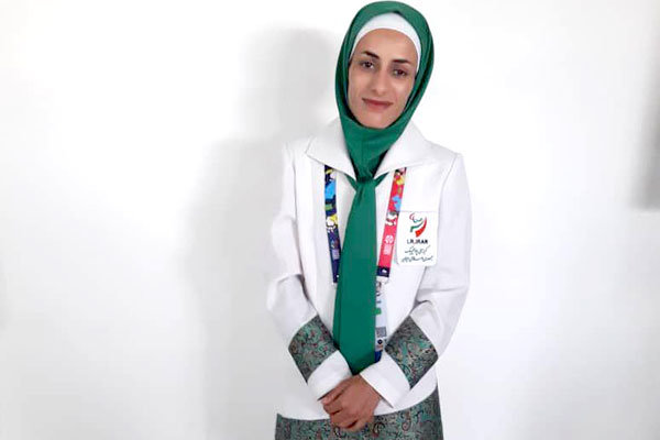 Iranische Läuferin gewinnt Goldmedaille Iranische Läuferin gewinnt Goldmedaille